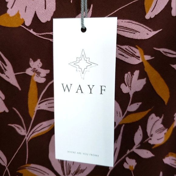 WAYF Floral-Patterned Chiffon Maxi Skirt--NWT--S - Picture 10 of 14